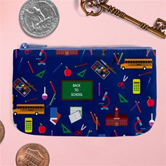 Back To School Large Coin Purse by Valentinaart