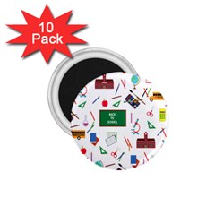 Back To School 1 75  Magnets (10 Pack)  by Valentinaart