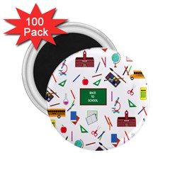 Back To School 2 25  Magnets (100 Pack)  by Valentinaart