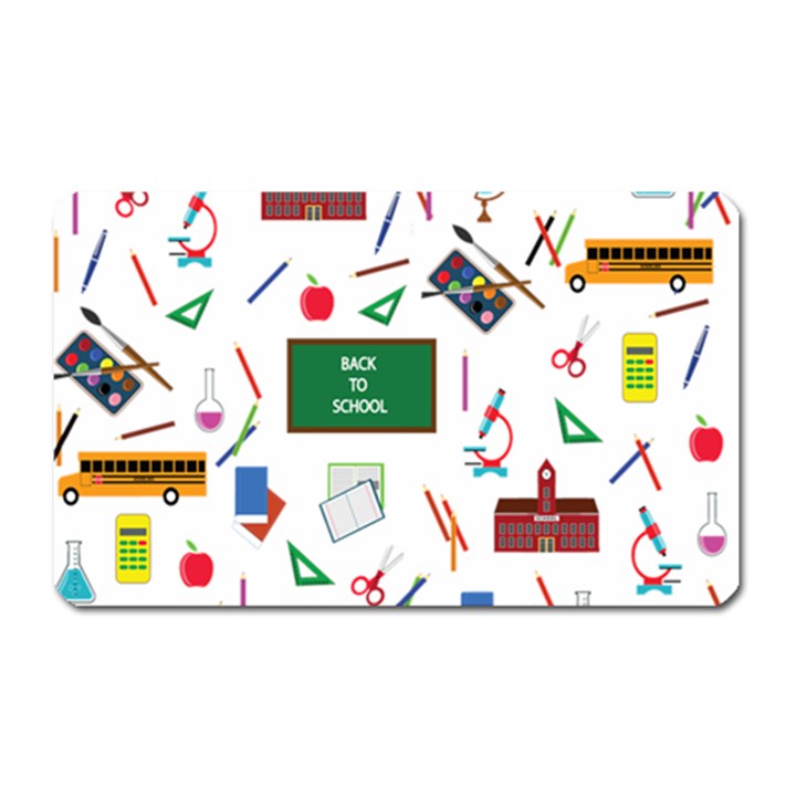 Back to School Magnet (Rectangular)