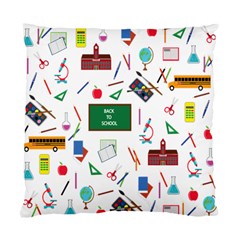 Back To School Standard Cushion Case (one Side) by Valentinaart