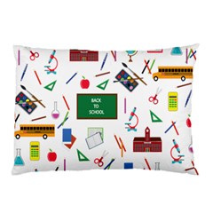 Back To School Pillow Case by Valentinaart