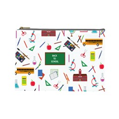 Back To School Cosmetic Bag (large)  by Valentinaart