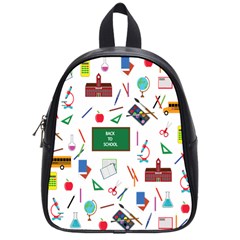 Back To School School Bag (small) by Valentinaart