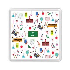 Back To School Memory Card Reader (square)  by Valentinaart