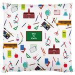 Back to School Large Cushion Case (Two Sides) Front