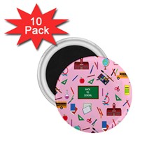 Back To School 1 75  Magnets (10 Pack)  by Valentinaart