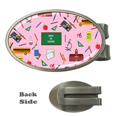 Back To School Money Clips (oval)  by Valentinaart