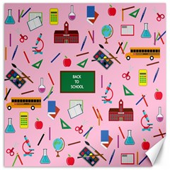 Back To School Canvas 12  X 12   by Valentinaart