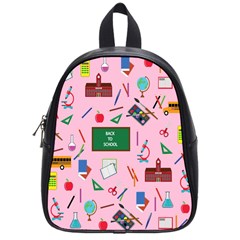 Back To School School Bag (small) by Valentinaart