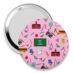 Back To School 3  Handbag Mirrors by Valentinaart