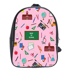 Back To School School Bag (xl) by Valentinaart