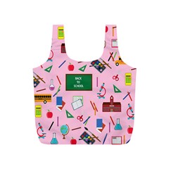 Back To School Full Print Recycle Bags (s)  by Valentinaart