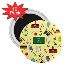 Back To School 2 25  Magnets (10 Pack)  by Valentinaart