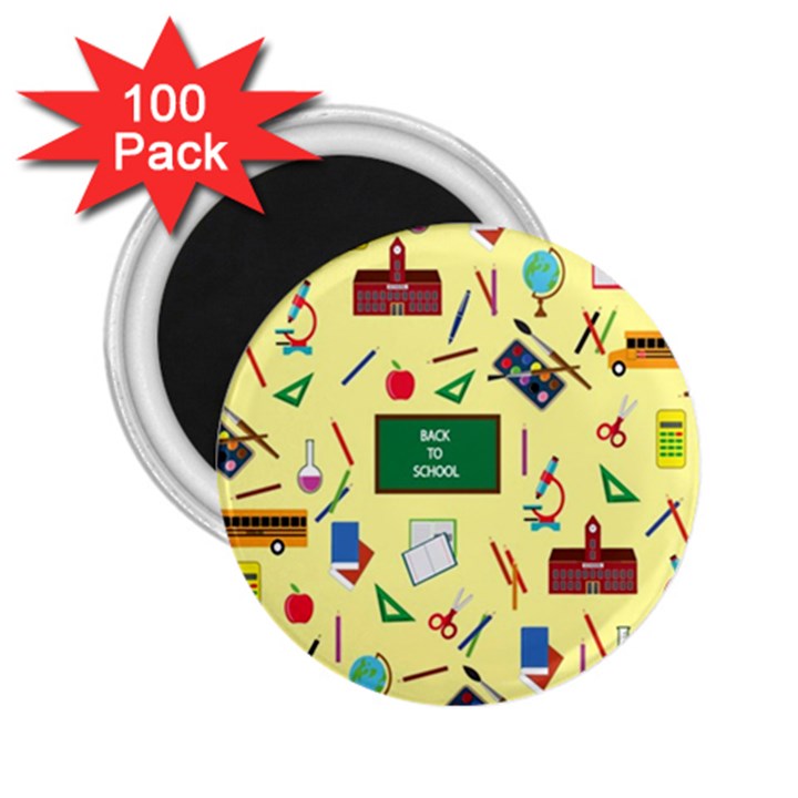 Back to School 2.25  Magnets (100 pack) 