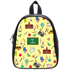 Back To School School Bag (small) by Valentinaart