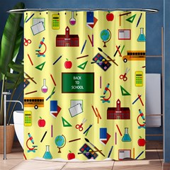 Back To School Shower Curtain 60  X 72  (medium)  by Valentinaart