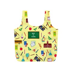 Back To School Full Print Recycle Bags (s)  by Valentinaart