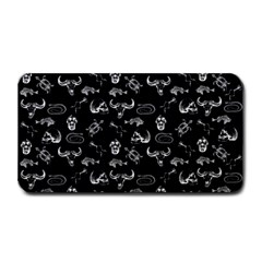 Skeleton Pattern Medium Bar Mats by Valentinaart