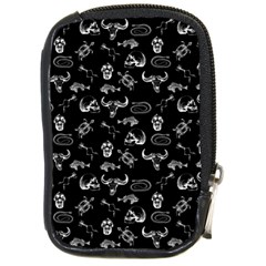 Skeleton Pattern Compact Camera Cases by Valentinaart