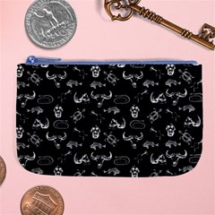 Skeleton Pattern Large Coin Purse