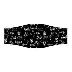 Skeleton Pattern Stretchable Headband by Valentinaart