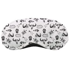 Skeleton pattern Sleeping Masks