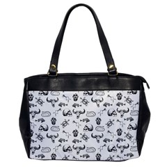 Skeleton pattern Office Handbags