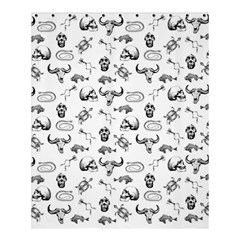 Skeleton pattern Shower Curtain 60  x 72  (Medium) 