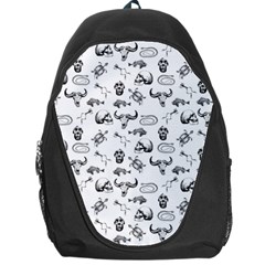 Skeleton pattern Backpack Bag