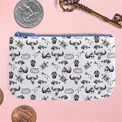 Skeleton Pattern Large Coin Purse