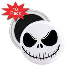 Halloween 2 25  Magnets (10 Pack)  by Valentinaart