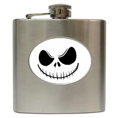 Halloween Hip Flask (6 Oz) by Valentinaart