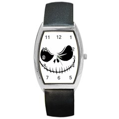 Halloween Barrel Style Metal Watch by Valentinaart