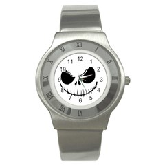 Halloween Stainless Steel Watch by Valentinaart