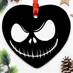 Halloween Ornament (heart) by Valentinaart