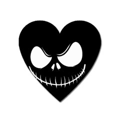 Halloween Heart Magnet by Valentinaart