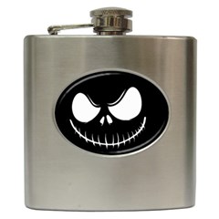 Halloween Hip Flask (6 Oz) by Valentinaart