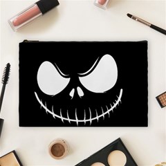 Halloween Cosmetic Bag (large)  by Valentinaart