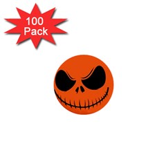 Halloween 1  Mini Buttons (100 Pack)  by Valentinaart