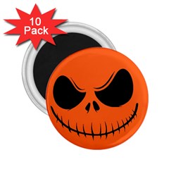 Halloween 2 25  Magnets (10 Pack)  by Valentinaart