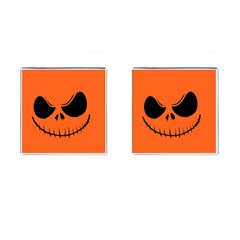 Halloween Cufflinks (square) by Valentinaart