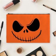 Halloween Cosmetic Bag (large)  by Valentinaart