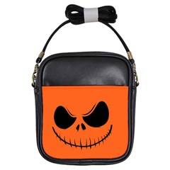 Halloween Girls Sling Bags by Valentinaart