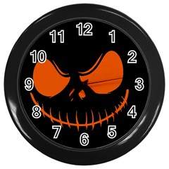 Halloween Wall Clocks (black) by Valentinaart