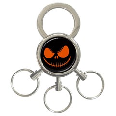 Halloween 3-ring Key Chains by Valentinaart