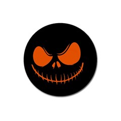 Halloween Magnet 3  (round) by Valentinaart