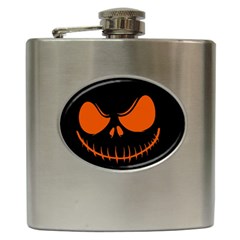 Halloween Hip Flask (6 Oz) by Valentinaart