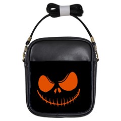 Halloween Girls Sling Bags by Valentinaart