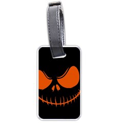 Halloween Luggage Tags (one Side)  by Valentinaart